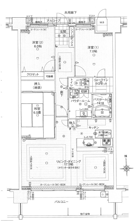 アルファステイツ宮西Ⅱ　8階