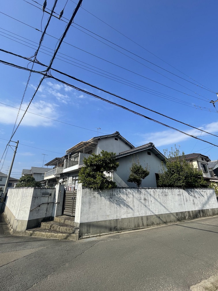 谷町　建築条件無売土地　東南角地